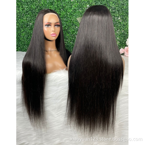 12A Grade Super Double Drawn SDD HD 13*4 Lace Front Human Hair Wigs And Wholesale Price Sell Bone Straight Hair Bundles
